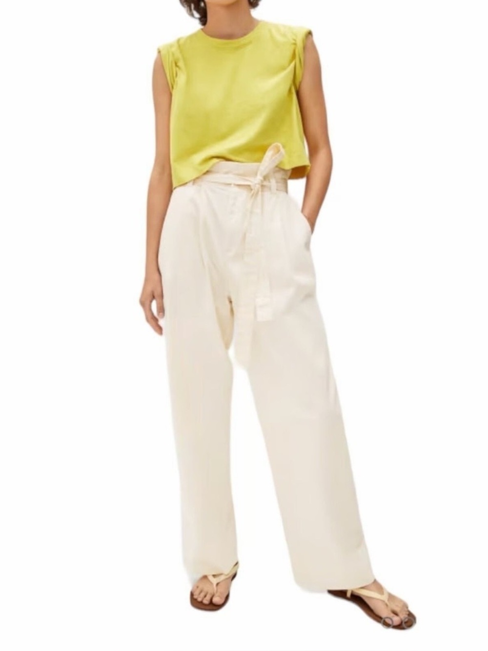 Everlane Organic Cotton Wide Leg Pants